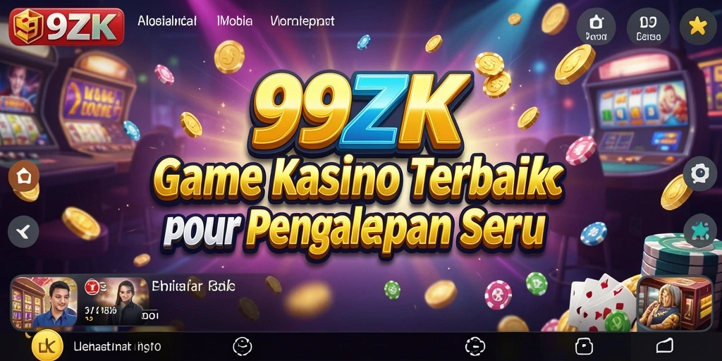 Tampilan menarik dari gameplay Kasino di 99ZK.