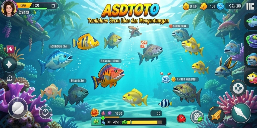 Gameplay seru ASDTOTO saat menembak ikan dengan teman-teman.