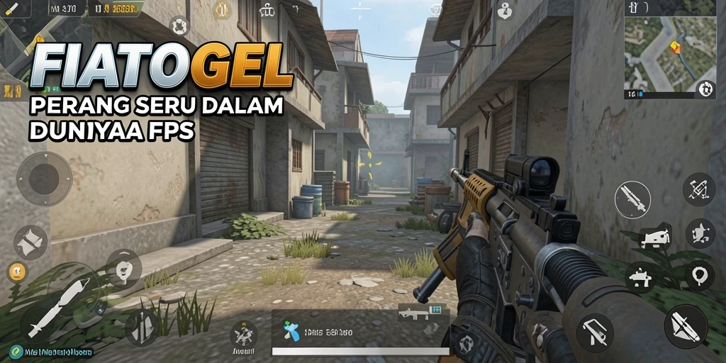 Gameplay menegangkan di arena FPS yang mengesankan.
