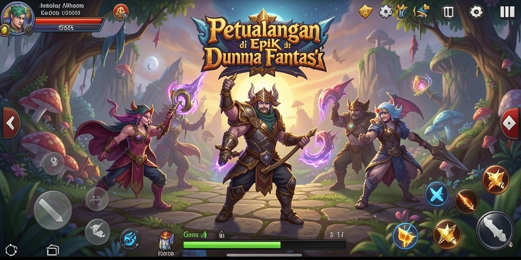 Tangkapan layar G668 memperlihatkan aksi petualangan yang mendebarkan.
