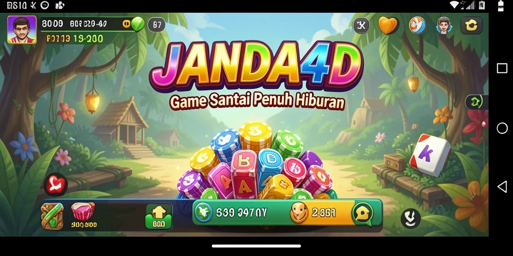Screenshot gameplay JANDA4D menampilkan keseruan bermain.