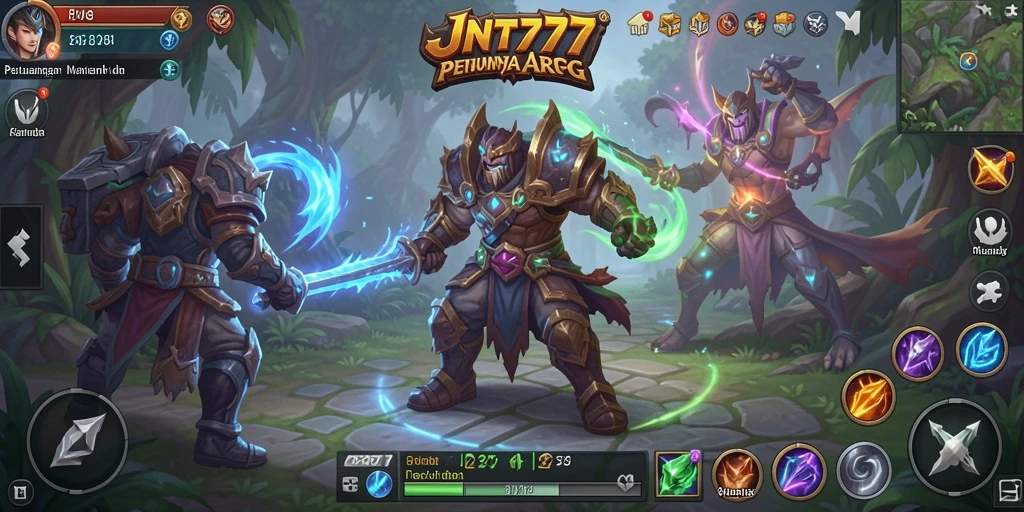 Tampilan gameplay JNT777 yang memukau dan penuh aksi.