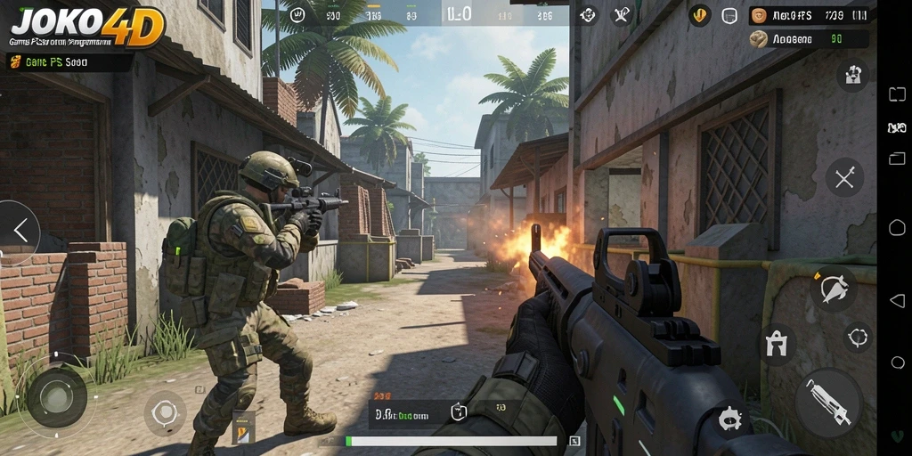 Screenshot gameplay JOKO4D menampilkan aksi seru dengan grafis yang tajam.