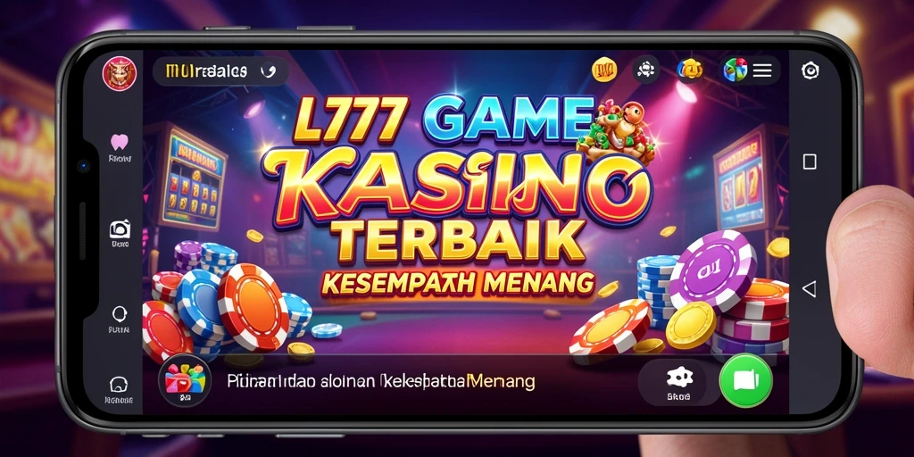 Screenshot utama L777 menampilkan gameplay kasino yang seru dan interaktif.