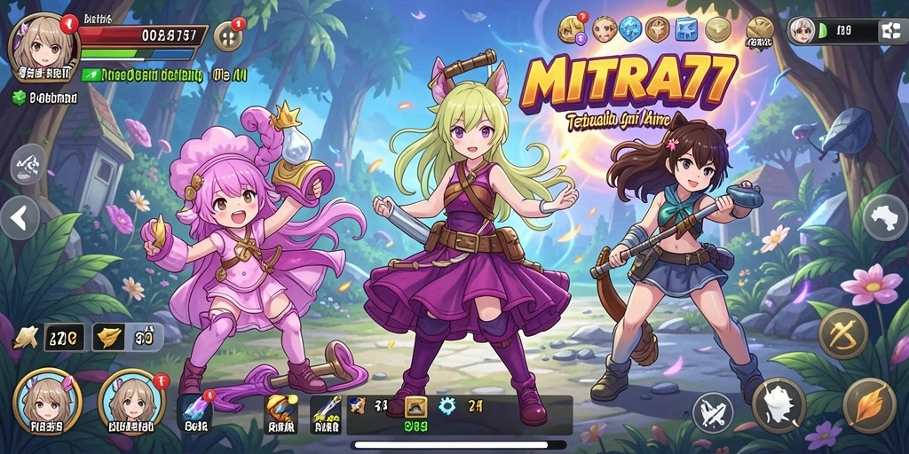 Gameplay MITRA77 yang penuh warna dan mendebarkan.