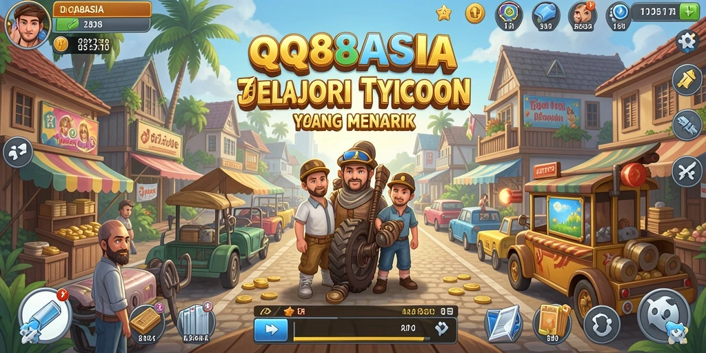 Screenshot gameplay QQ88ASIA menampilkan momen seru dalam membangun kekayaan.