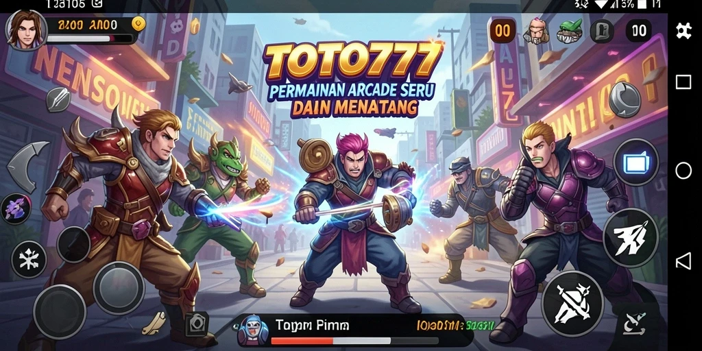 Tampilan gameplay seru dalam TOTO777 yang menantang setiap pemain.