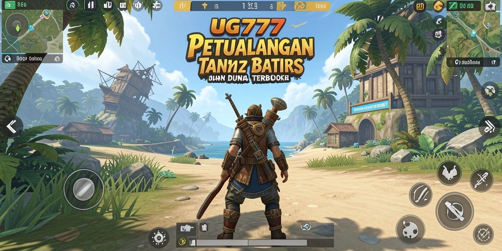 Screenshot UG777 menunjukkan pengalaman gameplay seru dalam dunia terbuka yang luas.